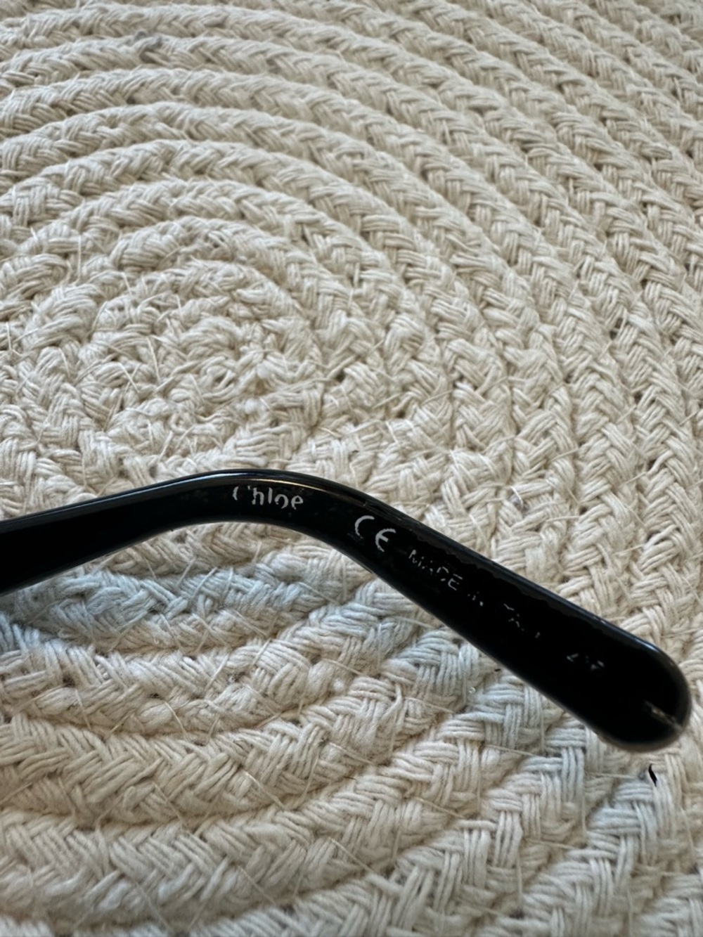 Chloe Oversized Black Gradient Sunglasses - Picture 3 of 8